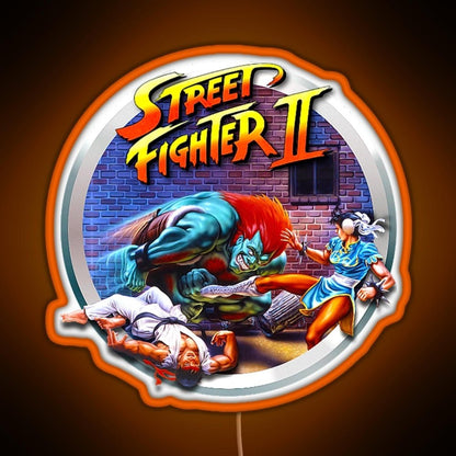 Street Fighter Ii Rgb Neon Sign - Shineneon