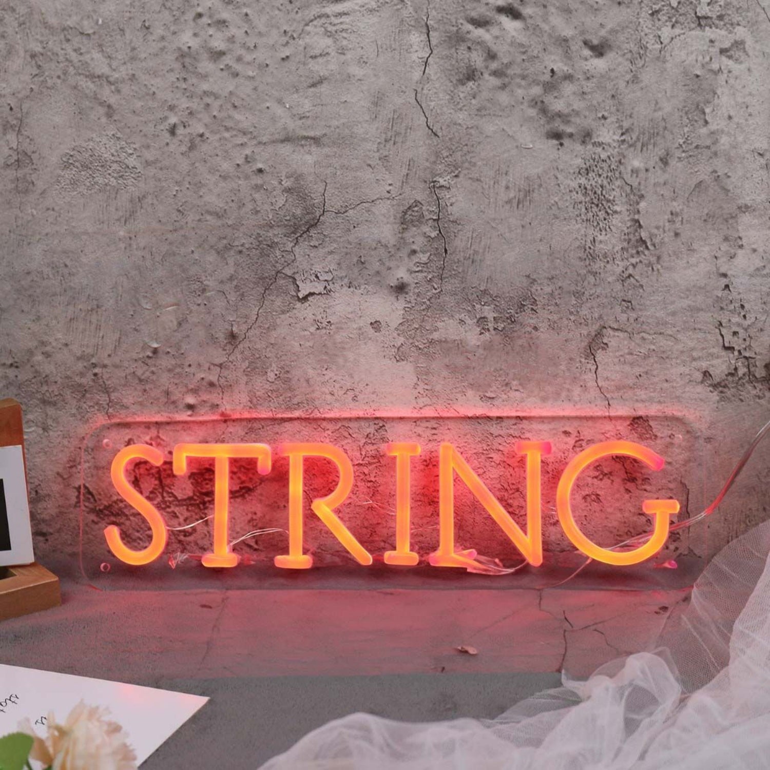 String Red Led Neon Sign - Shineneon