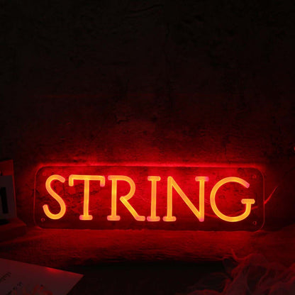 String Red Led Neon Sign - Shineneon