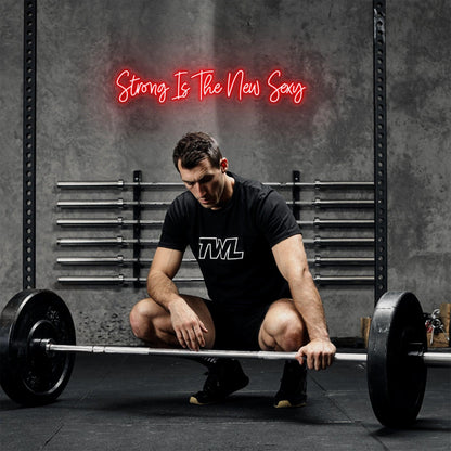 Strong Is The New Sexy Gym Wall Led Neon Sign | Shineneon