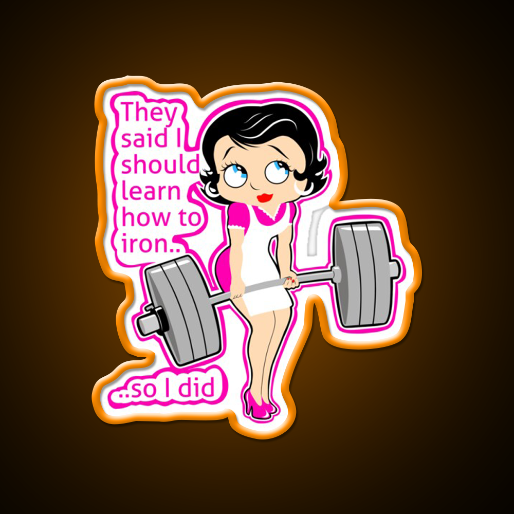 Strong Moms Who Lift Weights Fitness Funny Gym Fitness Led Neon Sign Rgb Color