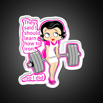 Strong Moms Who Lift Weights Fitness Funny Gym Fitness Led Neon Sign Rgb Color