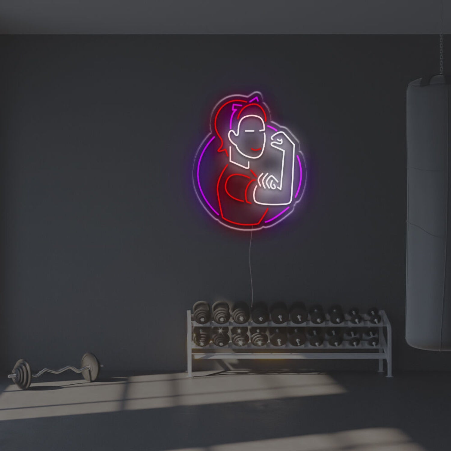 Strong Woman Led Neon Sign | Shineneon