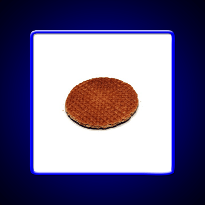 Stroopwafel Snack Food Led Neon Sign Rgb Color - Shineneon