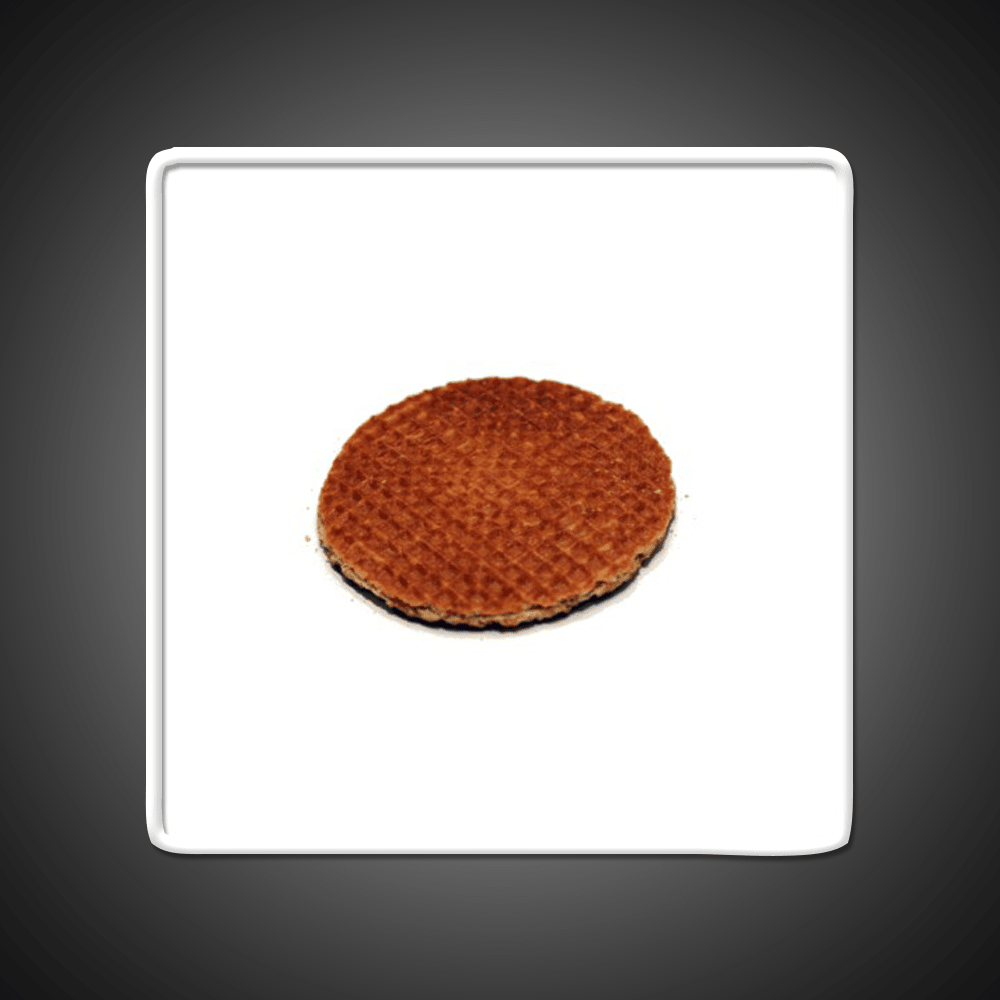 Stroopwafel Snack Food Led Neon Sign Rgb Color - Shineneon