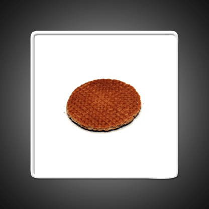 Stroopwafel Snack Food Led Neon Sign Rgb Color - Shineneon