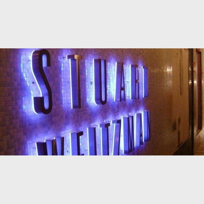 Stuart Weitzman 3D Backlit Channel Letters Led Light Sign - Shineneon
