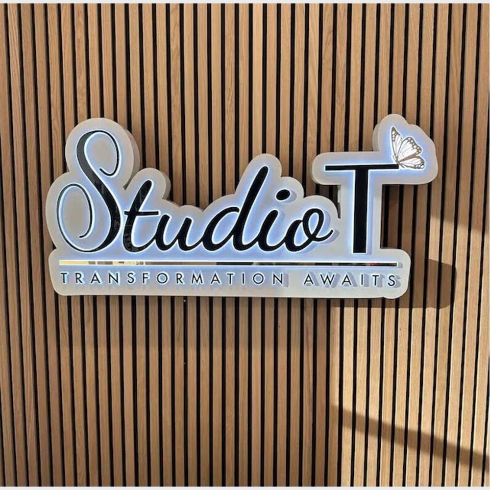 Studio T 3D Backlit Channel Letters Led Light Sign - Shineneon