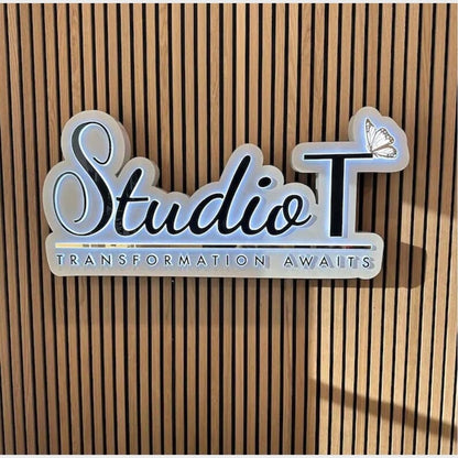Studio T 3D Backlit Channel Letters Led Light Sign - Shineneon