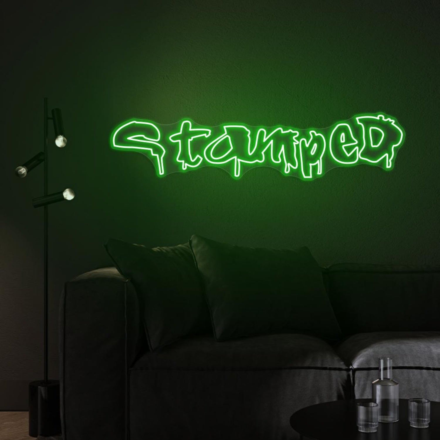Stumped Dripping Green Led Neon Sign For Indoor Decor | Shineneon