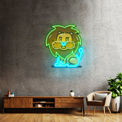 Stupid Lion Led Neon Sign Light Custom Led Signs