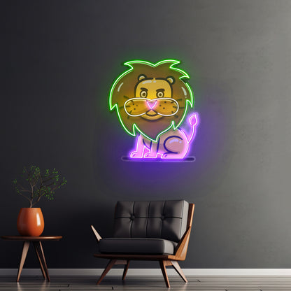 Stupid Lion Led Neon Sign Light Custom Led Signs