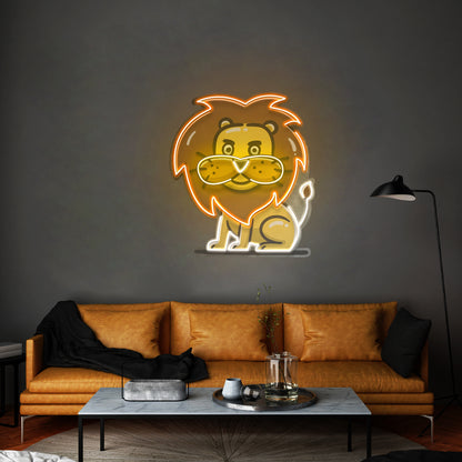 Stupid Lion Led Neon Sign Light Custom Led Signs