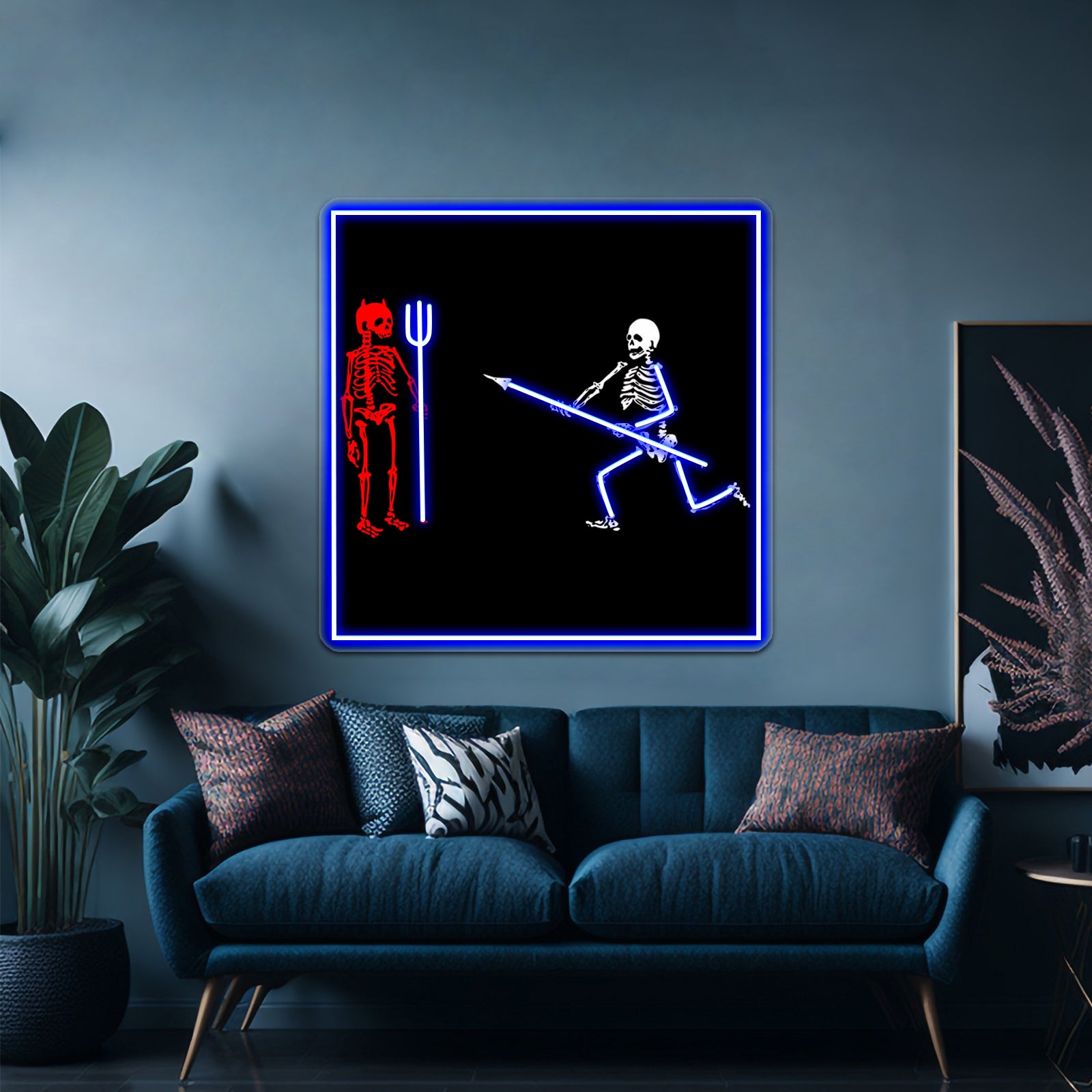 Sturgill Simpson And Skeleton Artwork Neon Signs For Sale | Shineneon