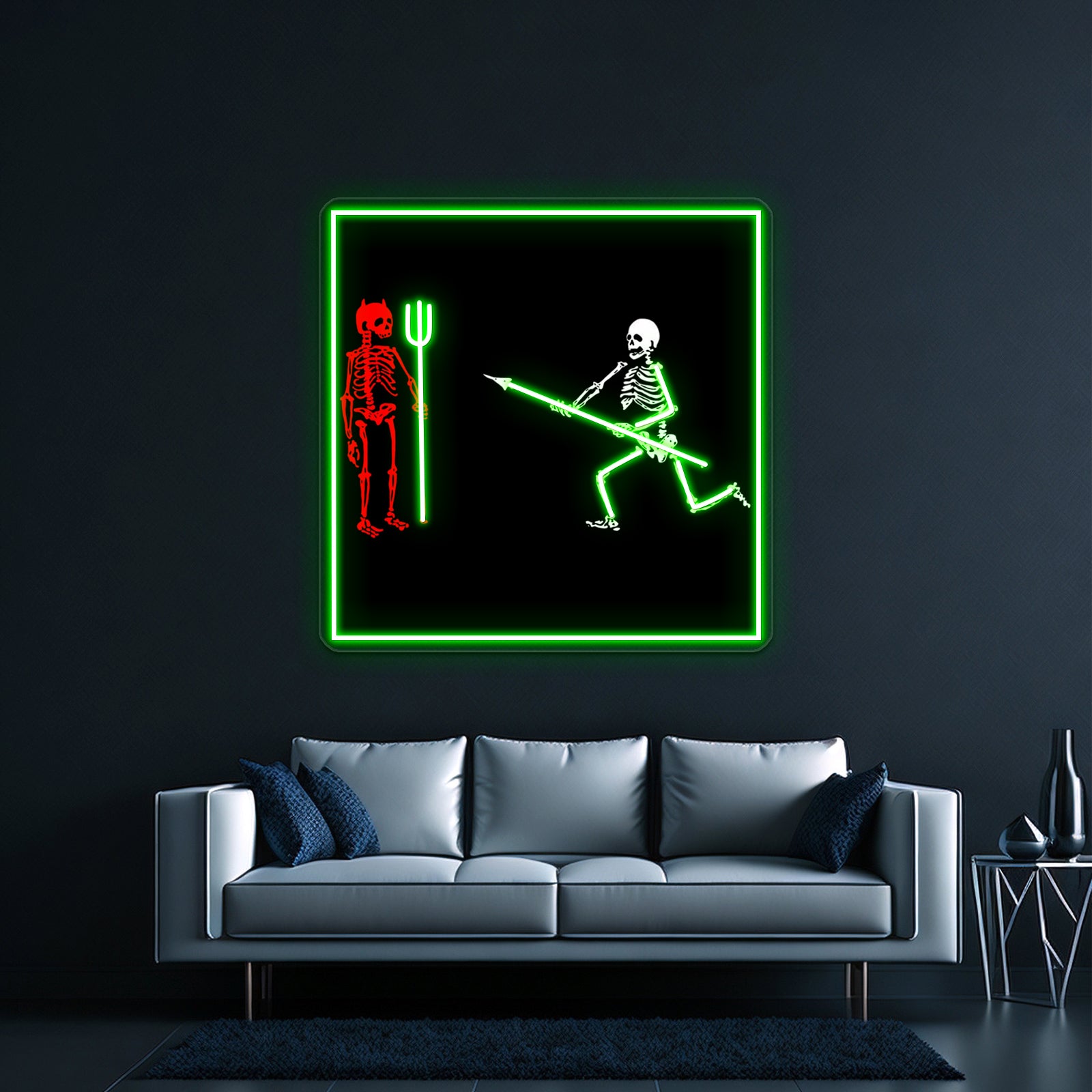 Sturgill Simpson And Skeleton Artwork Neon Signs For Sale | Shineneon