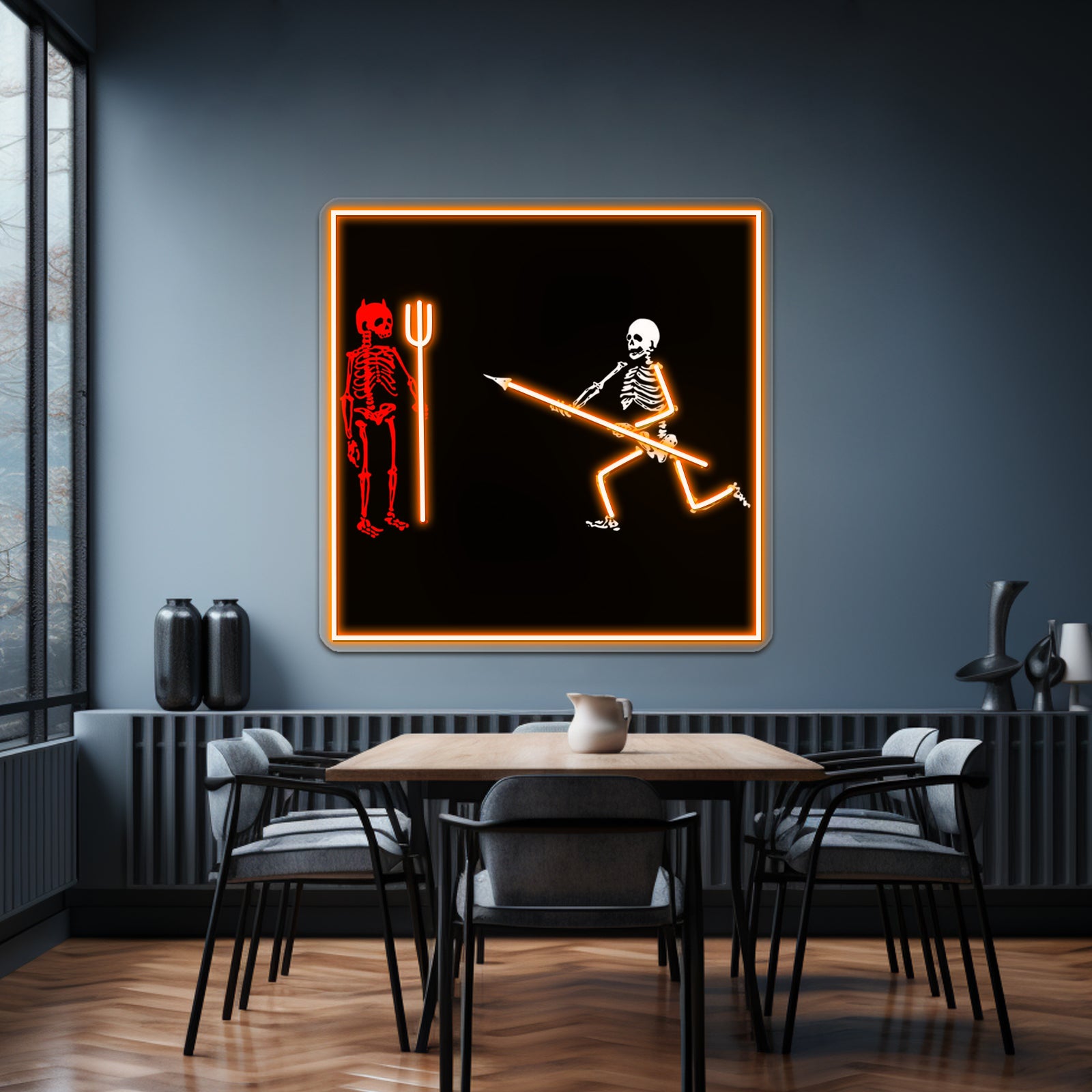 Sturgill Simpson And Skeleton Artwork Neon Signs For Sale | Shineneon