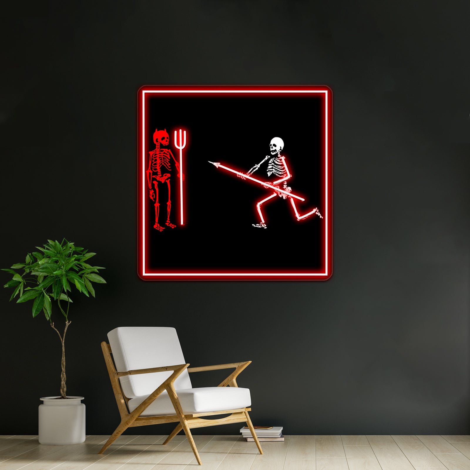 Sturgill Simpson And Skeleton Artwork Neon Signs For Sale | Shineneon