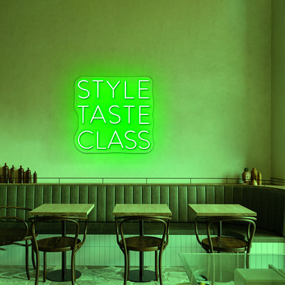 Style Taste Class Custom Led Neon