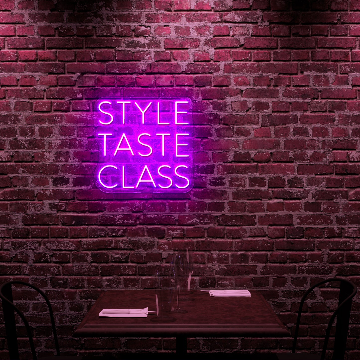 Style Taste Class Custom Led Neon