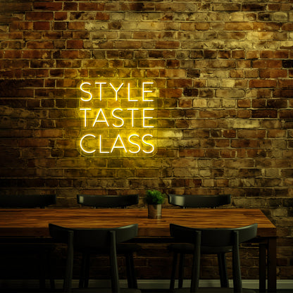 Style Taste Class Custom Led Neon