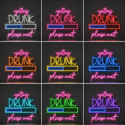 Stylish Bar Sign LED Neon LED Neon Sign color grid