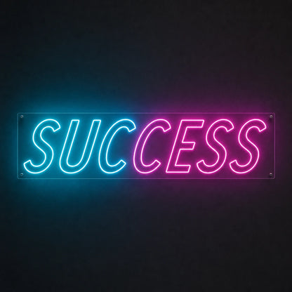 Success LED Neon Sign Garage Man Cave Neon Sign main product image