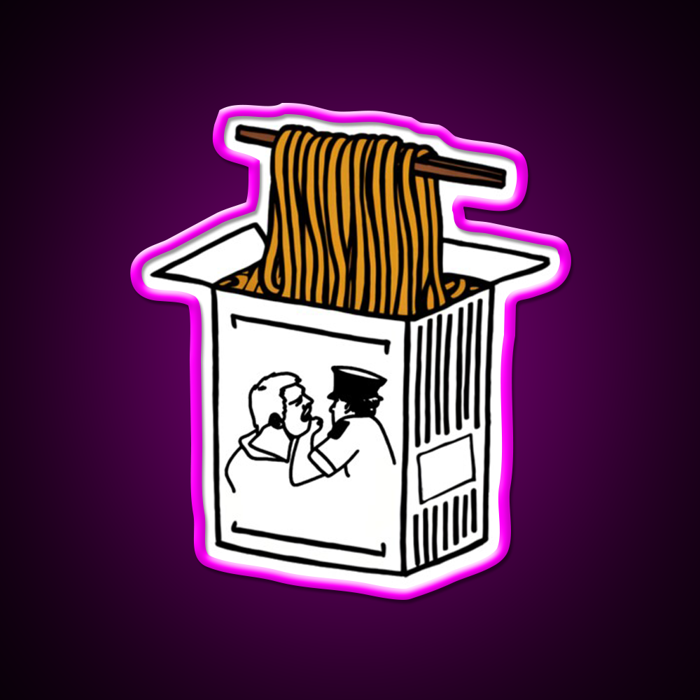 Succulent Chinese Meal Democracy Manifest Led Neon Sign Chinese Food Rgb Color