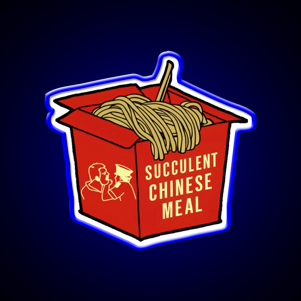 Succulent Chinese Meal Led Neon Sign Chinese Food Rgb Color - Shineneon