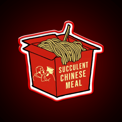 Succulent Chinese Meal Led Neon Sign Chinese Food Rgb Color - Shineneon