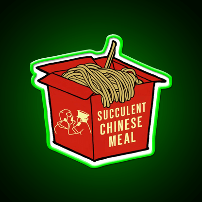 Succulent Chinese Meal Led Neon Sign Chinese Food Rgb Color - Shineneon