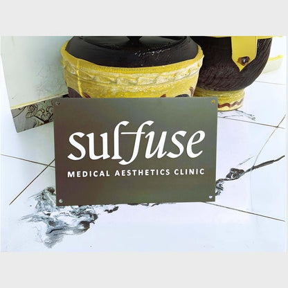 Suffus Medical Clinic Acrylic Business Logo Sign - Shineneon