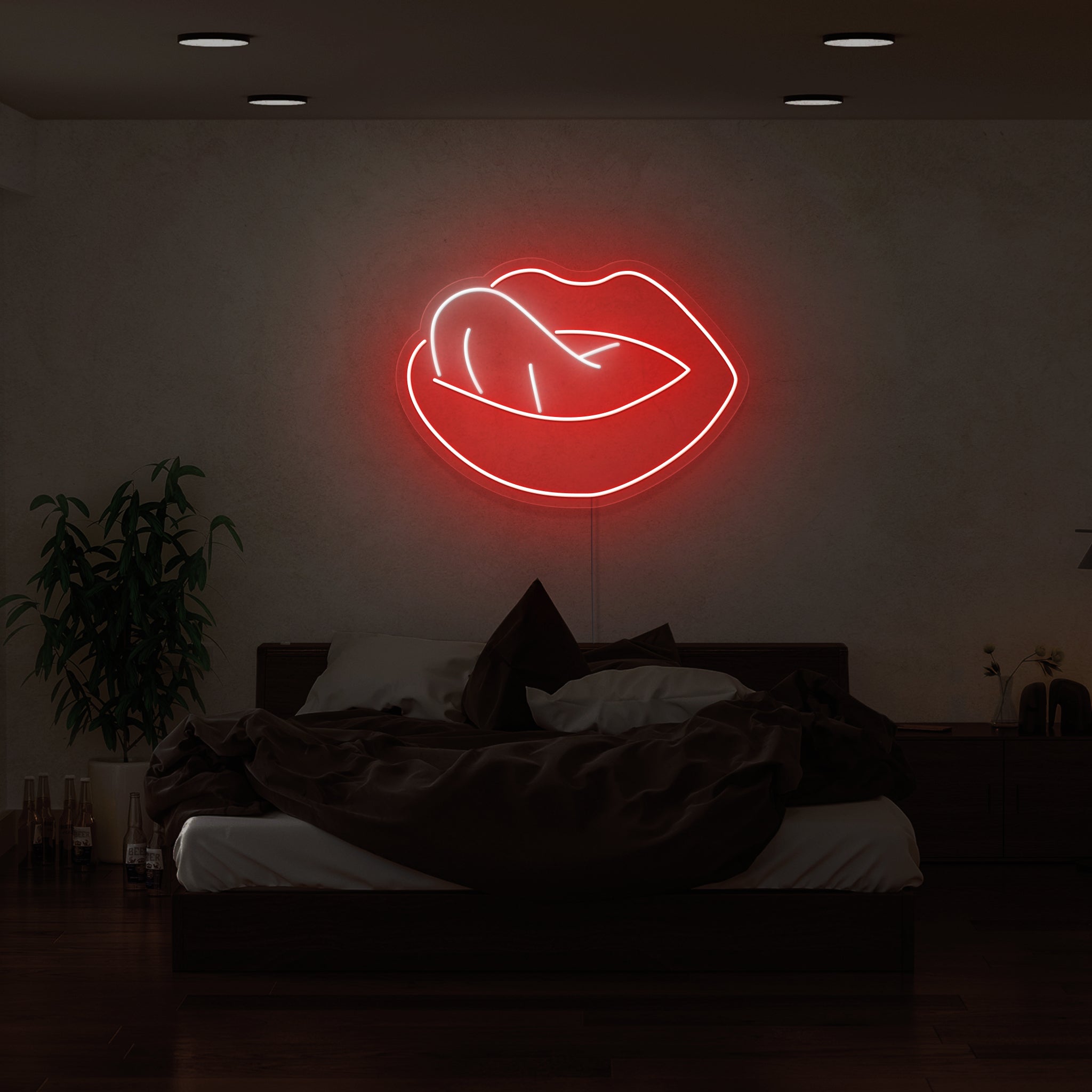 Sugar Lips Led Neon Sign | Shineneon