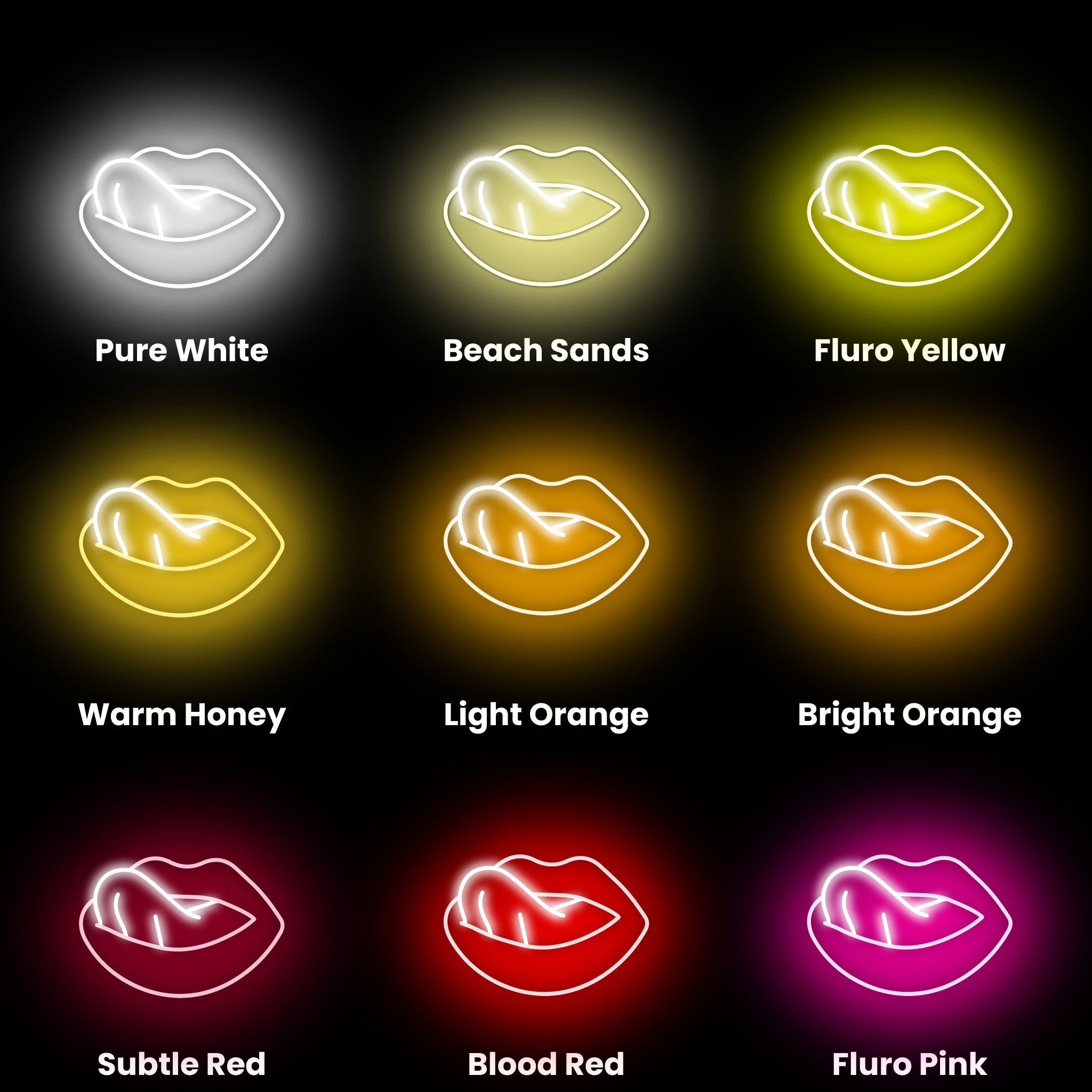 Sugar Lips Led Neon Sign | Shineneon