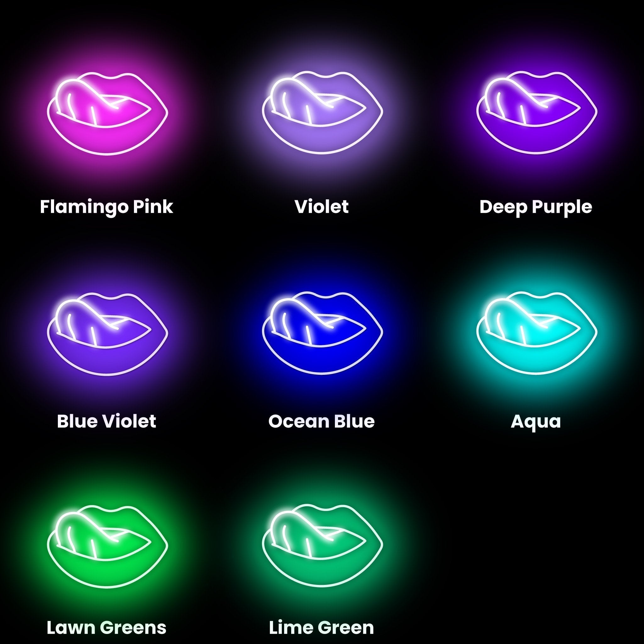 Sugar Lips Led Neon Sign | Shineneon