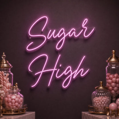 Sugar Rush LED Neon Sign Garage Man Cave Neon Sign high-converting product image