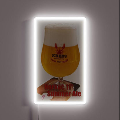 Summer Ale 11 Degrees Rgb Led Neon Sign - Shineneon