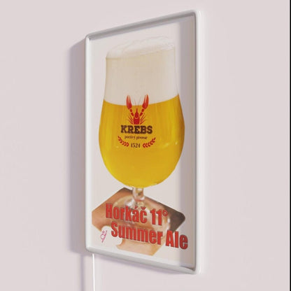 Summer Ale 11 Degrees Rgb Led Neon Sign - Shineneon