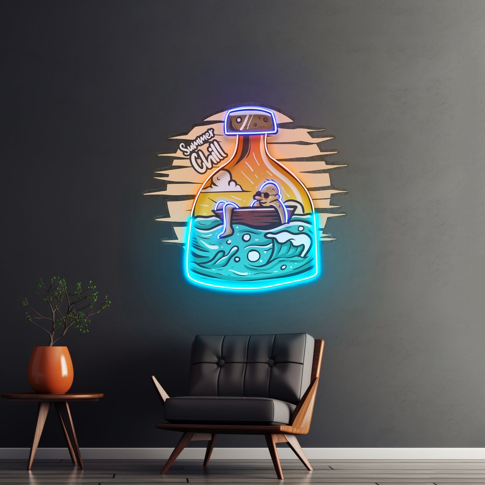 Summer Chill Led Neon Sign Light Custom Led Signs - Shineneon