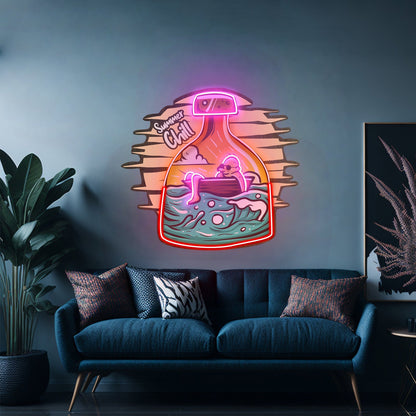 Summer Chill Led Neon Sign Light Custom Led Signs - Shineneon