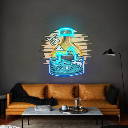 Summer Chill Led Neon Sign Light Custom Led Signs - Shineneon
