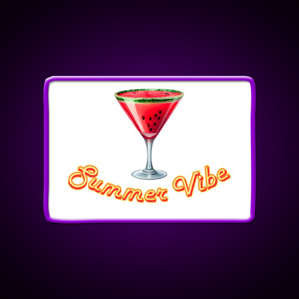 Summer Cocktail Bar Decor Led Neon Sign Rgb Color - LED neon sign view 9