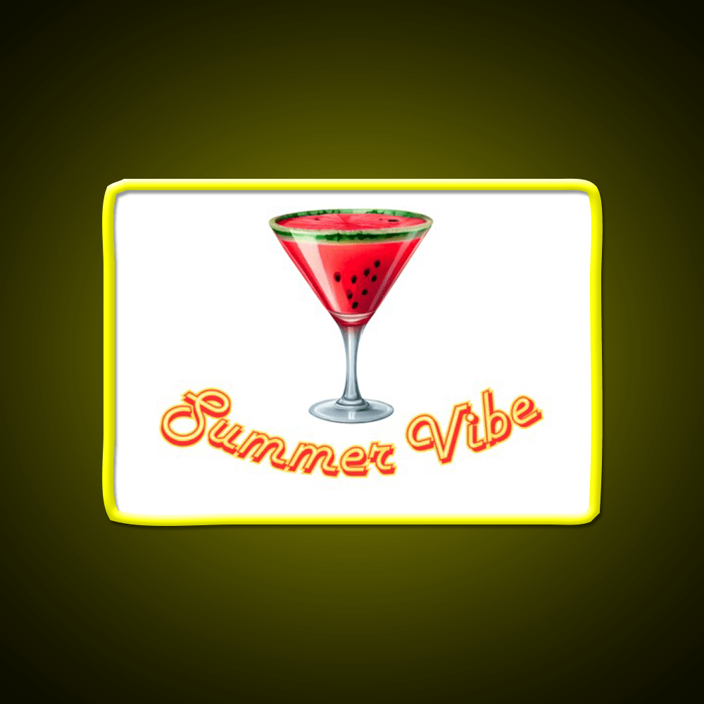 Summer Cocktail Bar Decor Led Neon Sign Rgb Color - Shineneon