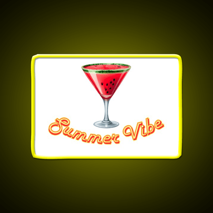 Summer Cocktail Bar Decor Led Neon Sign Rgb Color - Shineneon