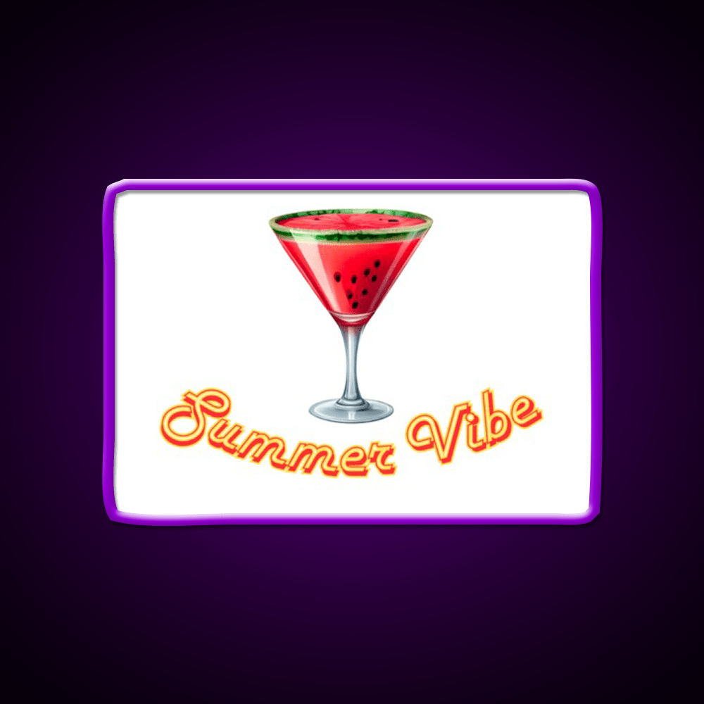 Summer Cocktail Bar Decor Led Neon Sign Rgb Color - Shineneon