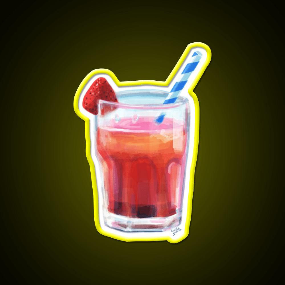 Summer Drink Cocktail Bar Decor Led Neon Sign Rgb Color - Shineneon