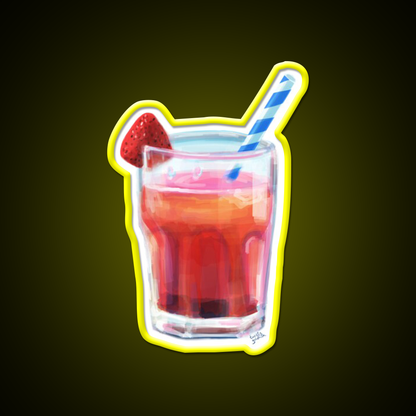 Summer Drink Cocktail Bar Decor Led Neon Sign Rgb Color - LED neon sign view 7