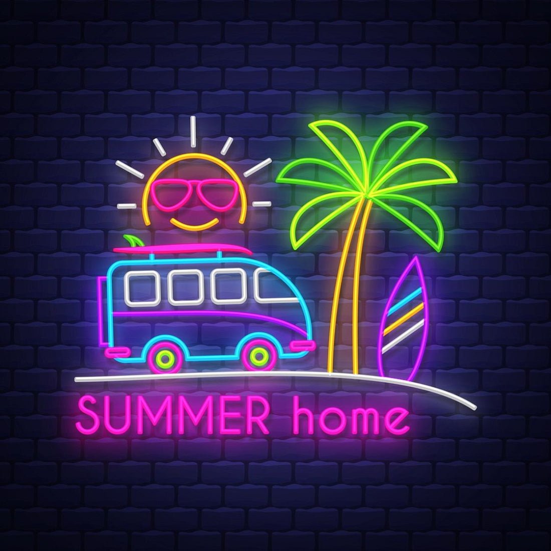 Summer Home Led Sign Business Neon Sign - Shineneon