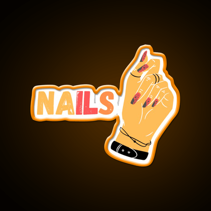 Summer Nails 2023 Nail Salon Led Neon Sign Rgb Color - Shineneon