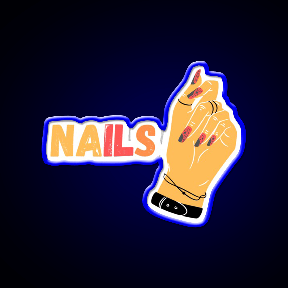 Summer Nails 2023 Nail Salon Led Neon Sign Rgb Color - Shineneon