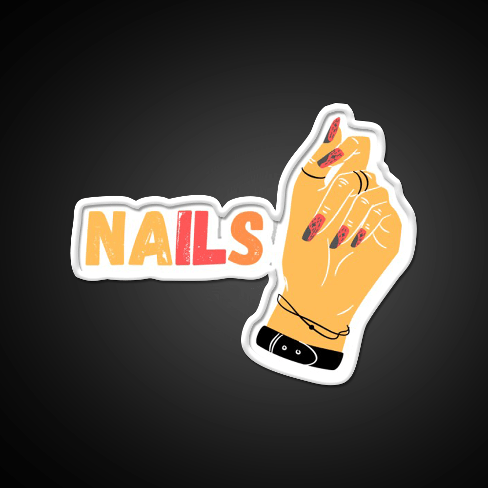 Summer Nails 2023 Nail Salon Led Neon Sign Rgb Color - Shineneon